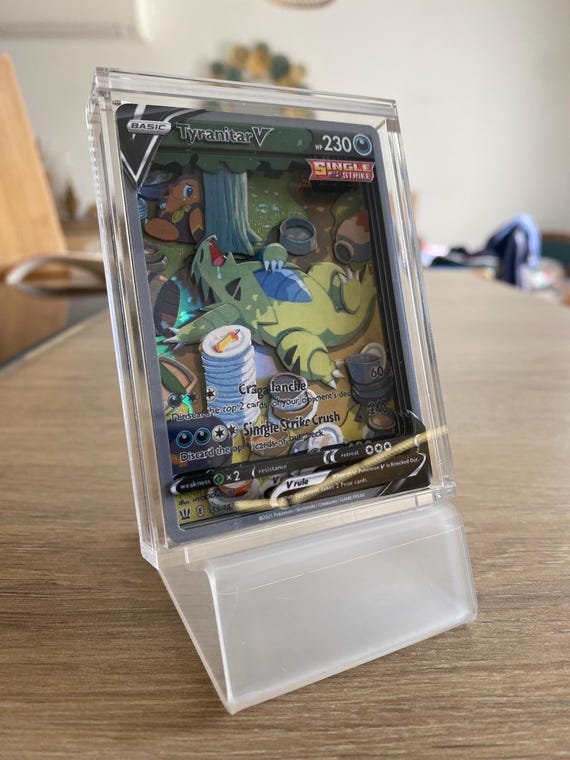 tyranitar v booster box Amazon.com: Pokemon TCG Heavy Hitters Premium Collection Lucario & V w/ Sleeves beloved by kids Pokmon TCG: V Strikers Tin