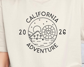 Disney Theme Park Svg, Disney Trip 2026, California Adventure 2026 Svg, Theme Park Adventure Svg, Family Trip 2026 Svg