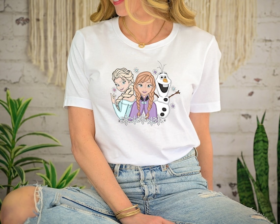 Elsa and Olaf PNG: Frozen Friends Shirt Design (digital Download