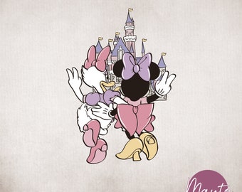 Minnie and Daisy Besties SVG, Magical Trip Png (Digital File)