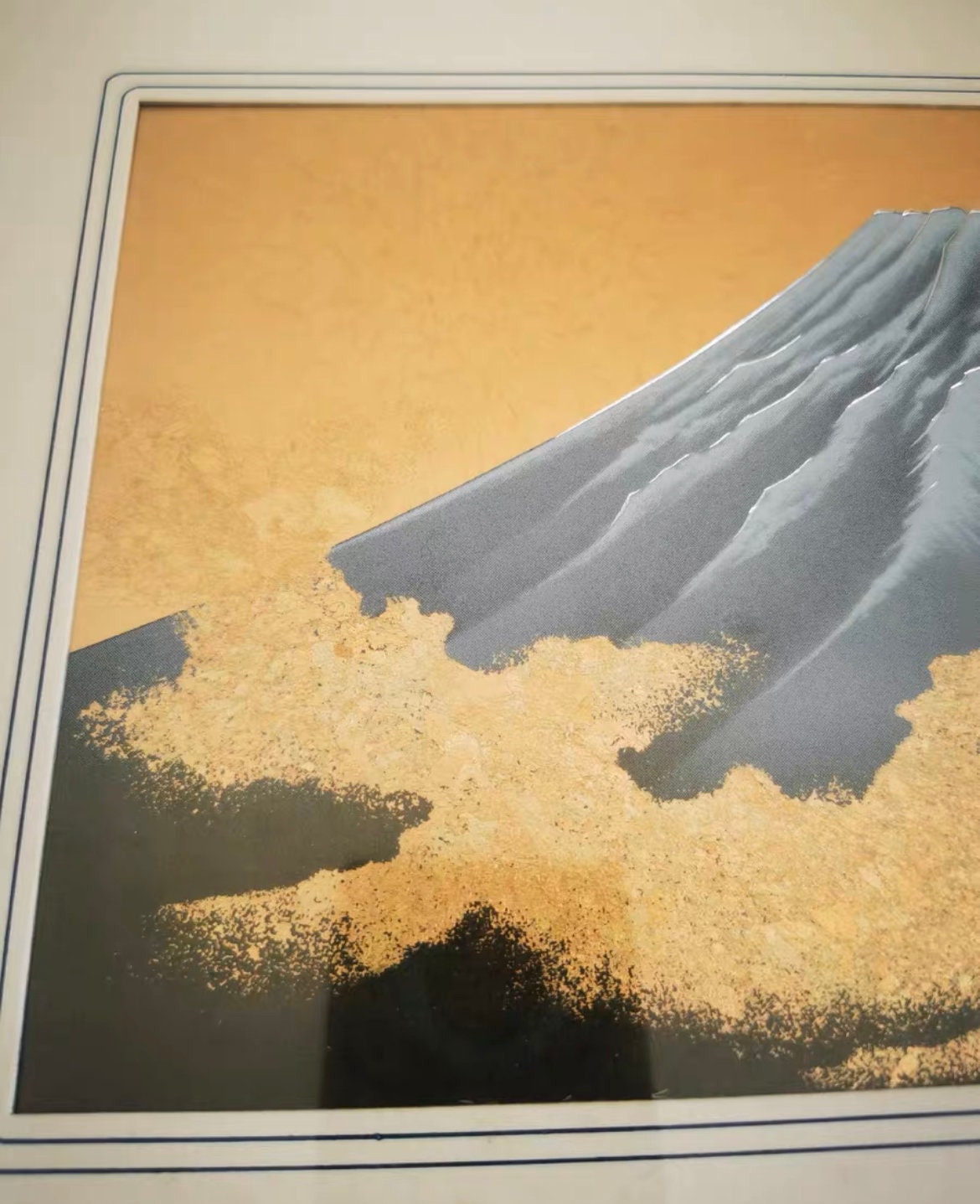 Japanesestyle Chokin, Japanese Fuji Mountain Wall Hangings, Japanese