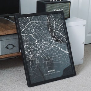 City Map Berlin - Digital Download - Artwork &quot;Made in Germany&quot; - Gift idea City Map
