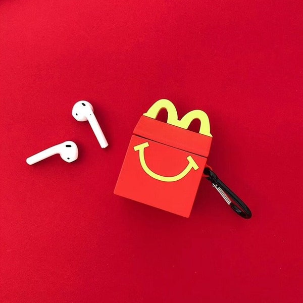McDonalds Happy Meal | AirPods 1, 2, 3, Pro, Pro Gen 2 Case | Cute AirPods covers | Earbud Protectors