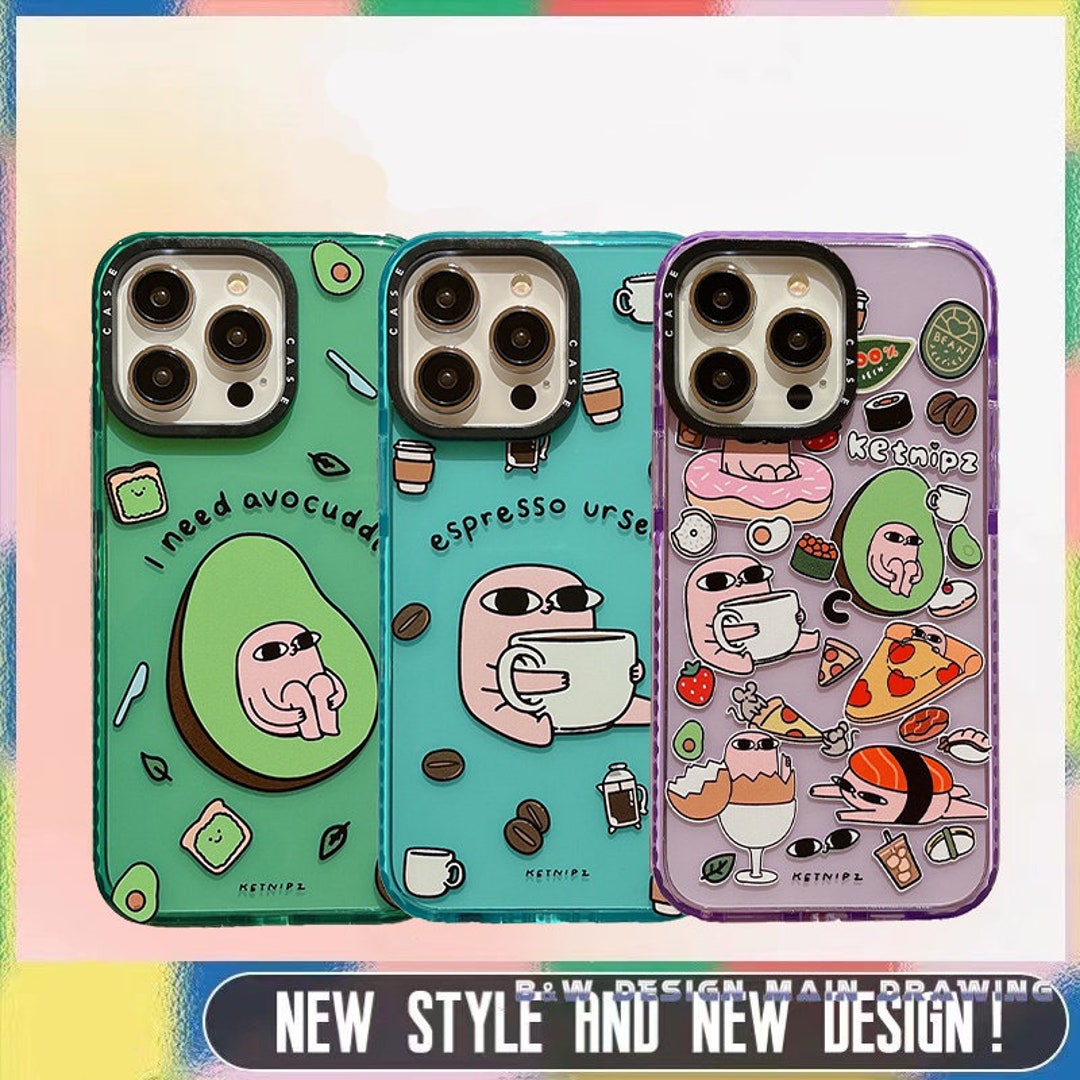 CASETIFY Ketnipz Replica Phone Cases Cute Cartoon Etsy Sweden
