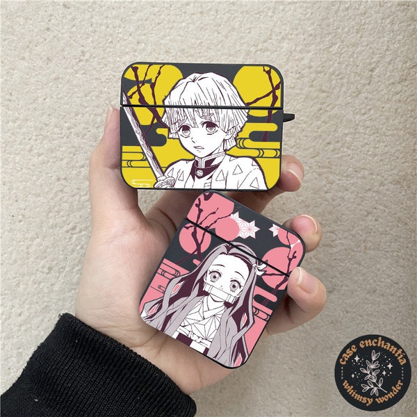 Demon Anime | AirPods 1, 2, 3, Pro, Pro Gen 2 Case | Cute AirPods covers | Earbud Protectors