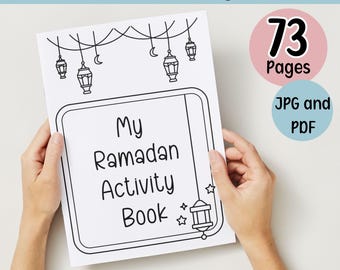 Ramadan Activity Book For Kids Ramadan Games 2025 Printable Islamic Worksheets Eid Activity Ramadan Games Ramadan Coloring Kids Islamic Game