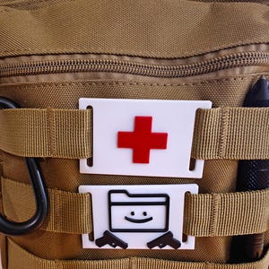 3d Printed - MOLLE system patches.