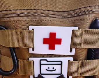 3d Printed - MOLLE system patches.