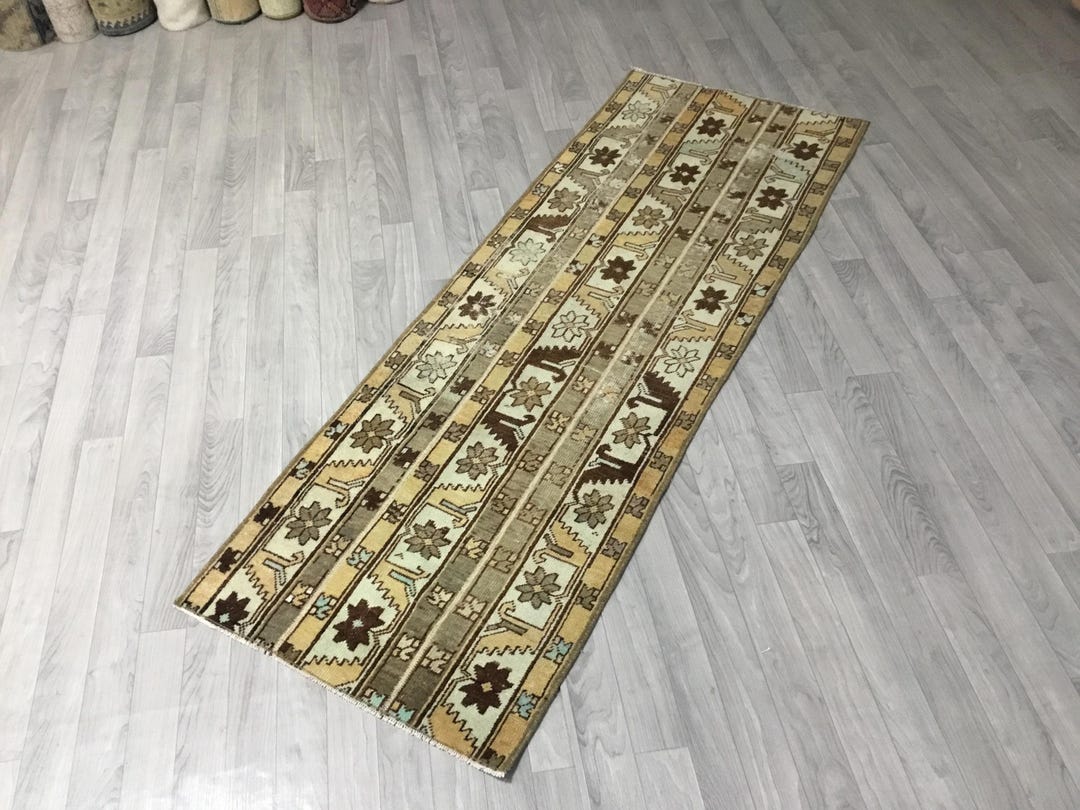 2x6 Patchwork Runner Rug, Stair Rug, Entryway Rug, Hallway Rug ...