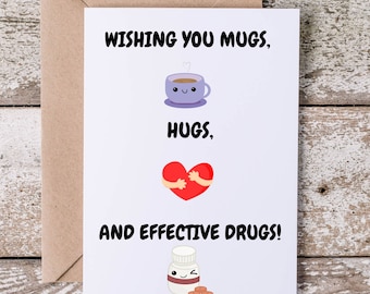 Funny Get Well Soon card | Heartfelt Recovery Wishes |Unique Feel Better Gift | Cute Encouragement Note |Friendship Card| Get Well Soon Card