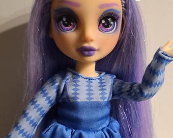Rainbow High Cristal Poupée Mannequin 27 cm - Violet - Jeux - Jouets