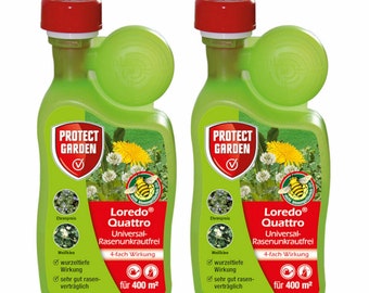 Protect Garden Désherbant Efficace 2x400ml Désherbant Puissant Radical Pelouse