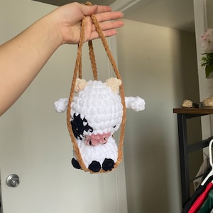 Swinging cow