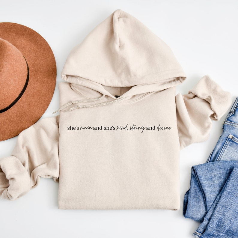 She's Mean and She's Kind Strong and Divine and Lord Etsy