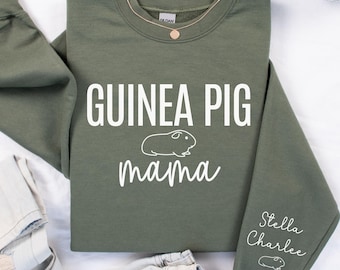 Guinea Pig Sweatshirt, Guinea Pig Gift, Animal Mom Shirt, Cute Guinea Pig Sweater, Guinea Pig Owner, Guinea Pig Mom, Guinea Pig Mama