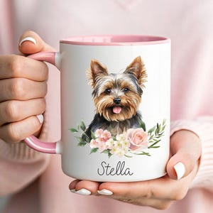 Custom Yorkshire Terrier Mug, Personalized Yorkie Mug, Yorkshire Terrier Gift Mug, Custom Yorkie Gift, Yorkie Mom Mug, Yorkie Owner Gift