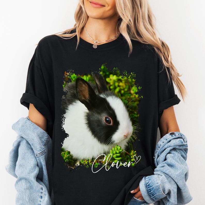 Comfort Colors® Custom Pet Photo Shirt, Personalized Pet Gift for Owners, Custom Dog Photo Shirt, Custom Pet Picture Gifts, Dog Mom Tee bild 5
