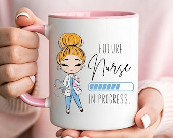 Future Nurse Mug, Funny Nursing Student Gifts for Women, Future Nurse Gift, Nurse In Progress Mug, Nurse Loading, Student Nurse Gift
