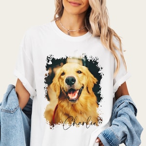 Comfort Colors® Custom Pet Photo Shirt, Personalized Pet Gift for Owners, Custom Dog Photo Shirt, Custom Pet Picture Gifts, Dog Mom Tee bild 6