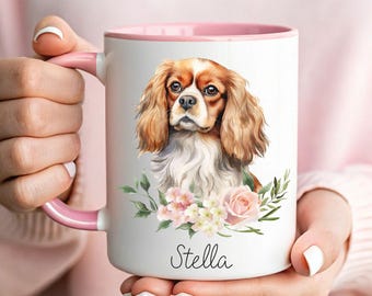 cavalier king charles spaniel chien dessin animé clipart 10789047 Art