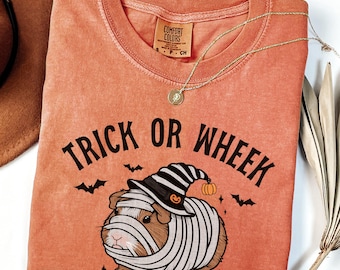 Halloween Guinea Pig Shirt, Comfort Colors® Halloween Shirt, Guinea Pig Gifts, Guinea Pig Mom Shirt, Guinea Pig Owner Gifts, Fall Guinea Pig