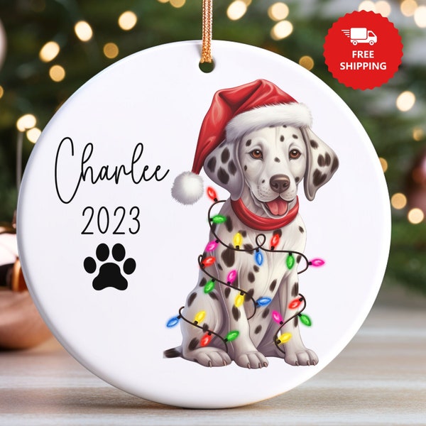 Dalmatian Ornament Etsy