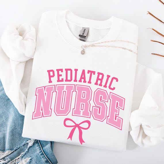 Pediatric Nurse Vintage PEDS Nurse ER Nursing Pocket Logo T- Shirt