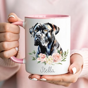 Cane Corso Mug, Cane Corso Gift, Cane Corso Coffee Cup, Cane Corso Mom, Cane Corso Owners Gifts, Dog Name Mug, Custom Dog Mug Personalized