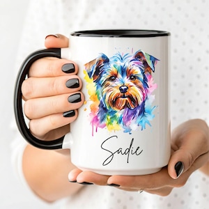 Custom Yorkshire Terrier Mug, Personalized Yorkie Mug, Yorkshire Terrier Gift Mug, Custom Yorkie Gift, Yorkie Mom Mug, Yorkie Owner Gift