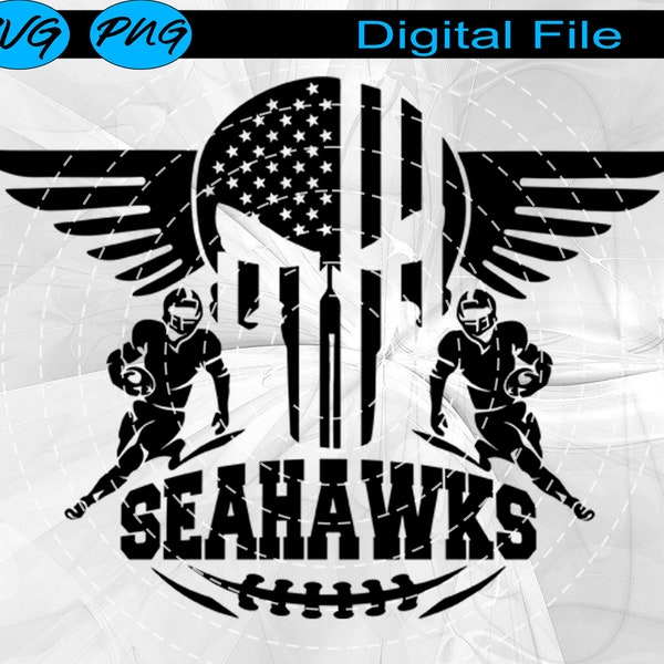 Seahawks Football SVG