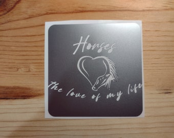 Horse Heart stickers