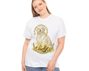 Funny Golden Retriever Shirt, Dog Humor Graphic Tee, Retriever Owner Gift