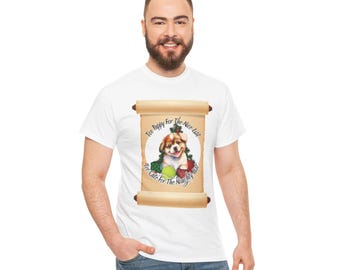 Puppy Christmas T-Shirt, Dog Lover Gift