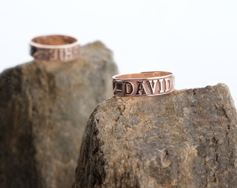 Sterling Silver Engraved Ring/Sterling Silver/Personalised Ring/Personalised for Man