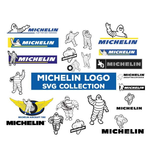 Michelin Logo Bundle SVG Etsy
