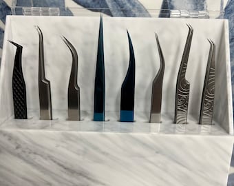 Lash Tweezers: Stainless Steel, Non-Slip Grip, Precision Isolation Tools