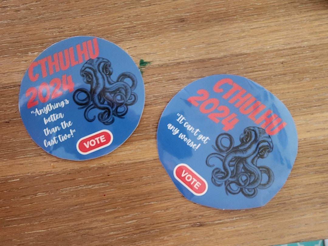Cthulhu 2024 Campaign Sticker Etsy