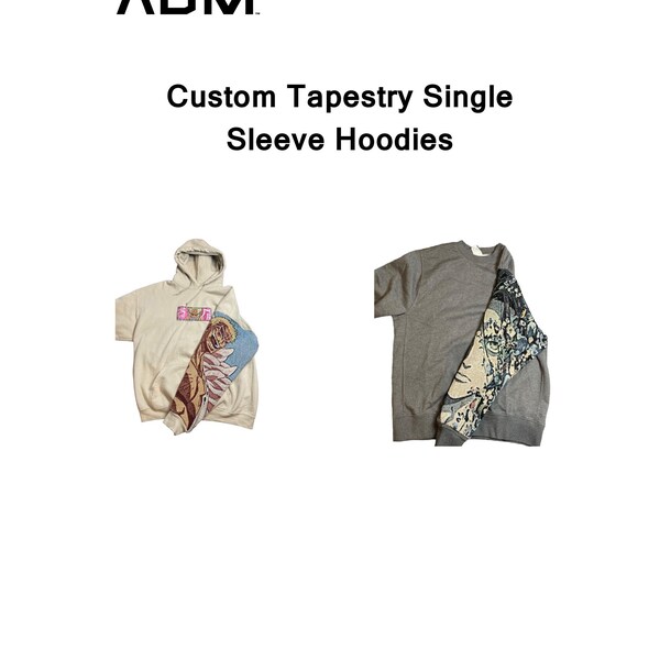 Custom Tapestry Hoodie Etsy