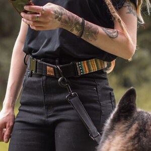 Reflective Belt for Coat Dog Walker Gift. Dog Walking Belt. 