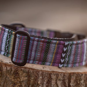 Dog Collar Martingale Aztec | Boho Pet Collar | Martingale Collar for Dogs | "INDIRA"