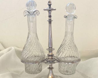 Christofle Paris: oil and vinegar set