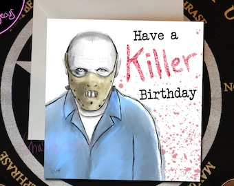 Hannibal Lecter Card - Personalise for FREE!