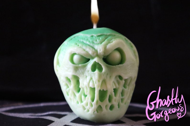 Rotten Apple Candle Soy Wax Horror image 3