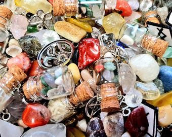 Witchy Crystal Confetti Scoops | Crystals | Scoops | Witchcraft | Mystery | Gift | Surprise |  Crystal Healing | Lucky Scoop