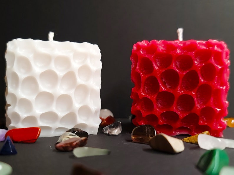 Candle Candle Handmade Candle Bubble Etsy