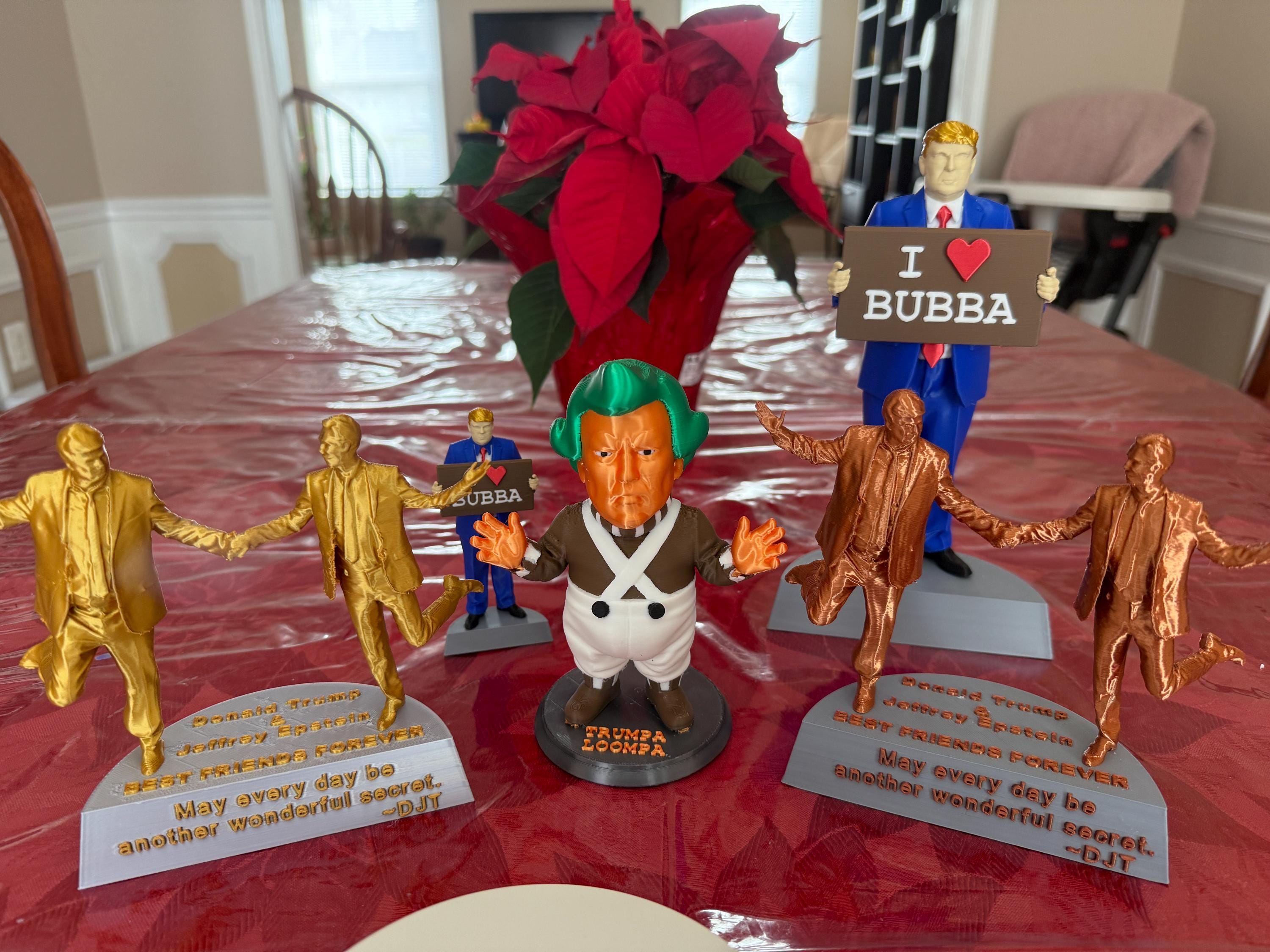 Trumpa Loompa Trump Statue - 3D Printed 4'' Tall - Etsy