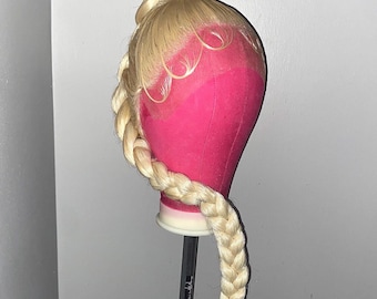 60in Braided Ponytail Lace Front Wig