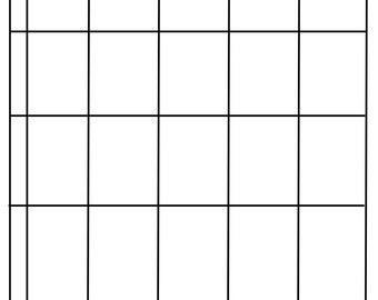 Peut inclure: Une grille noire et blanche avec les titres "Semaine du :", "Objectifs :", "Maths", "Anglais/Écriture", "Sci/Soc", "Sci/Soc" et "Autre".