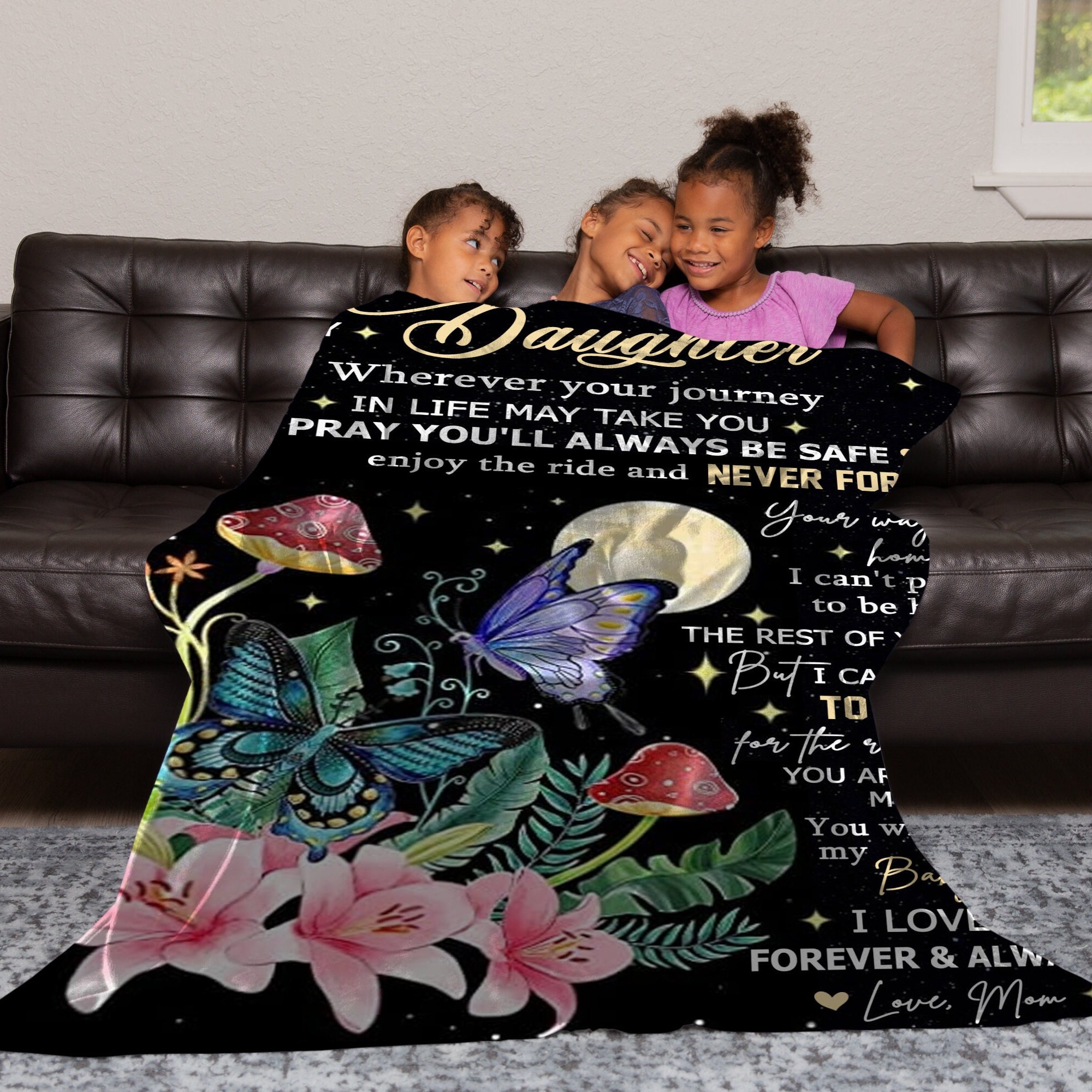 To my daughter from mom blanket new arrivals
