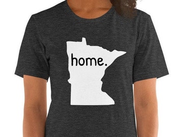 Minnesota Home t shirt, Minnesota tee, Home state, unisex t-shirt